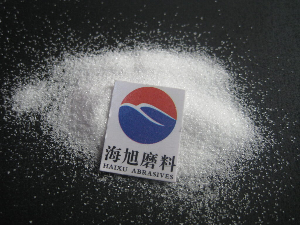 F60 F100 高純度白色熔融氧化鋁 (WFA),用於水刀切割作業 -1-White Fused Alumina-Haixu Abrasives